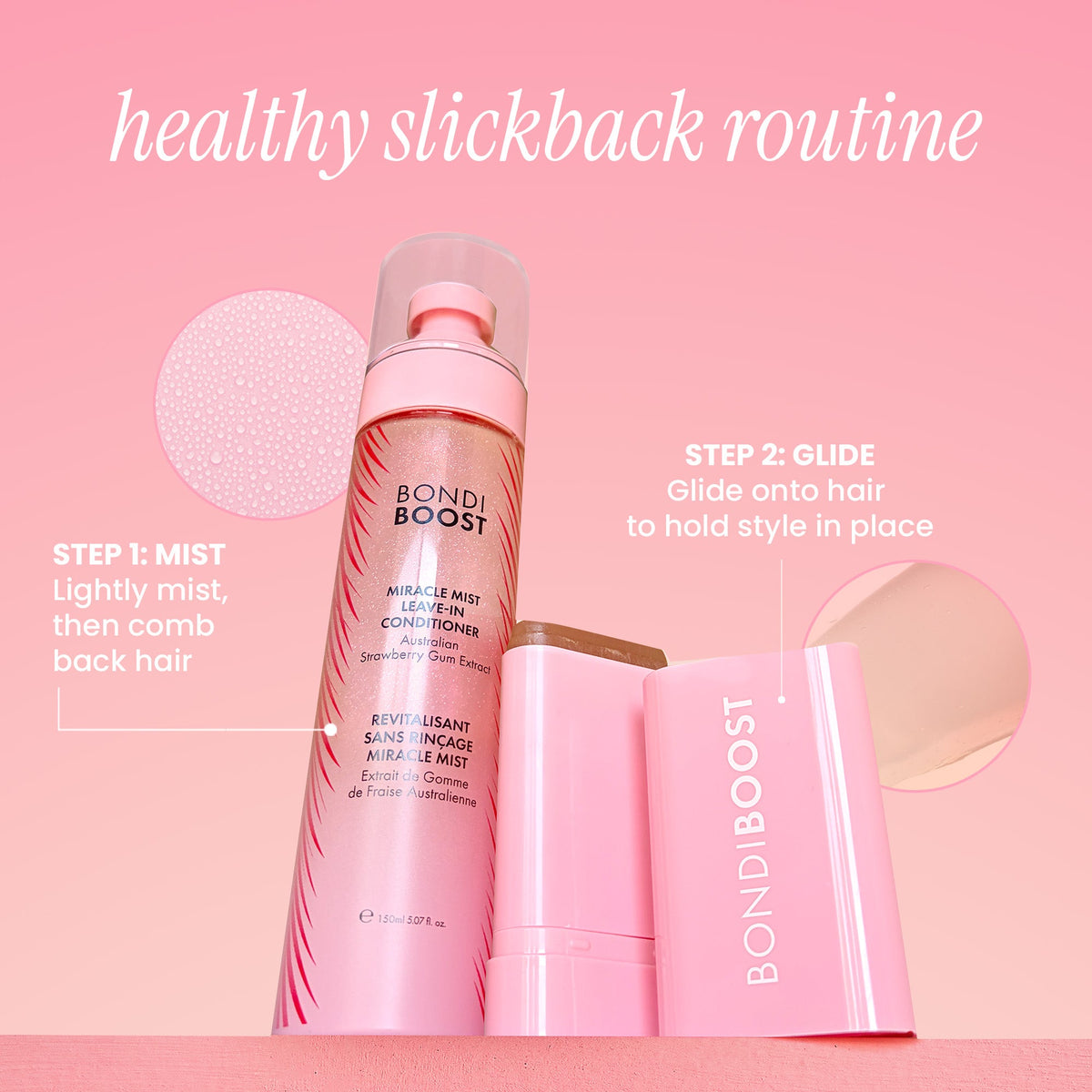 STRAWBERRY GUM GRIP STYLING STICK