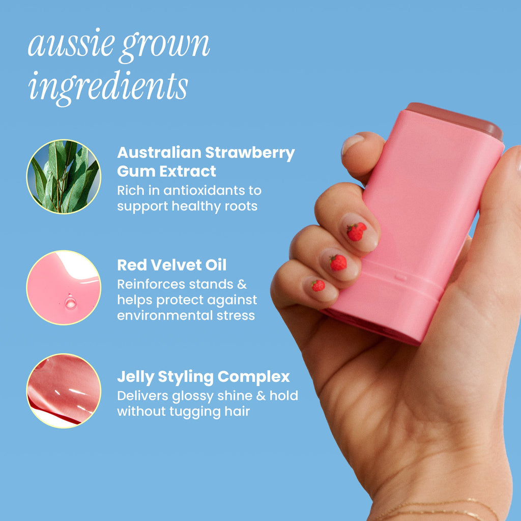 STRAWBERRY GUM GRIP STYLING STICK