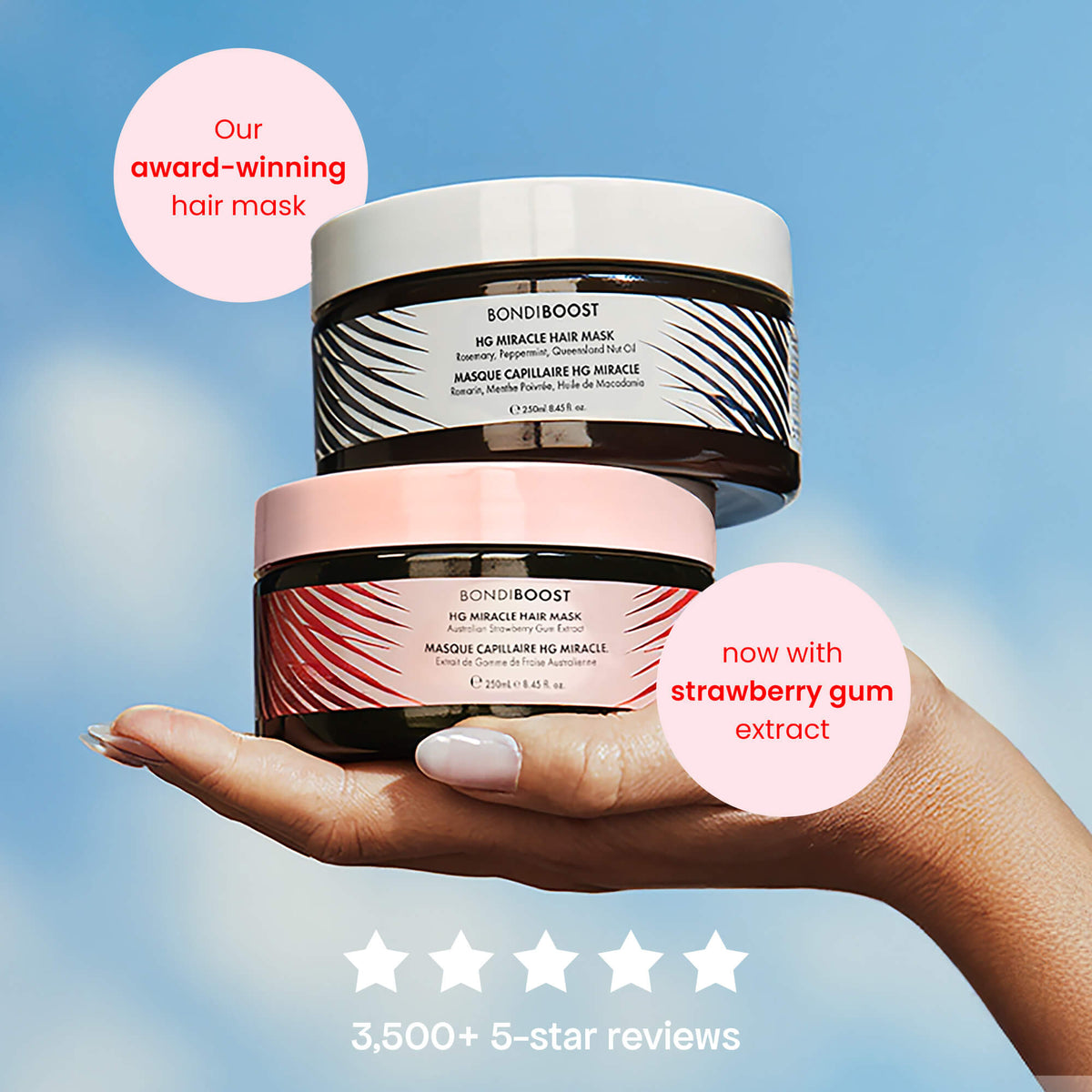 STRAWBERRY GUM MIRACLE HAIR MASK