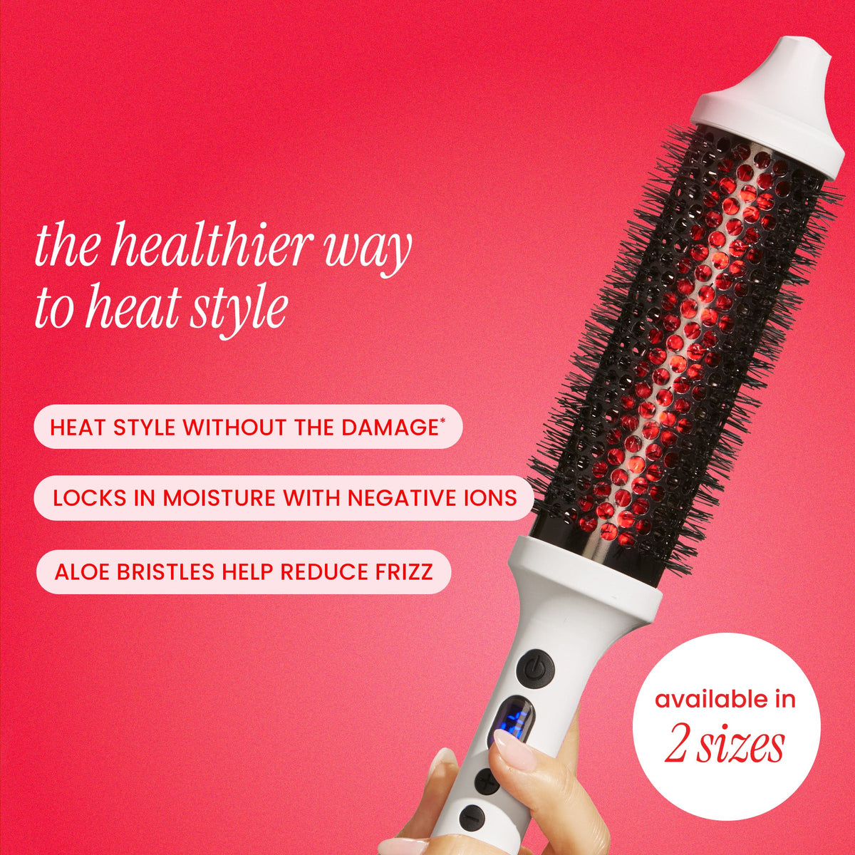 LONG BARREL INFRARED THERMAL BOUNCE BRUSH