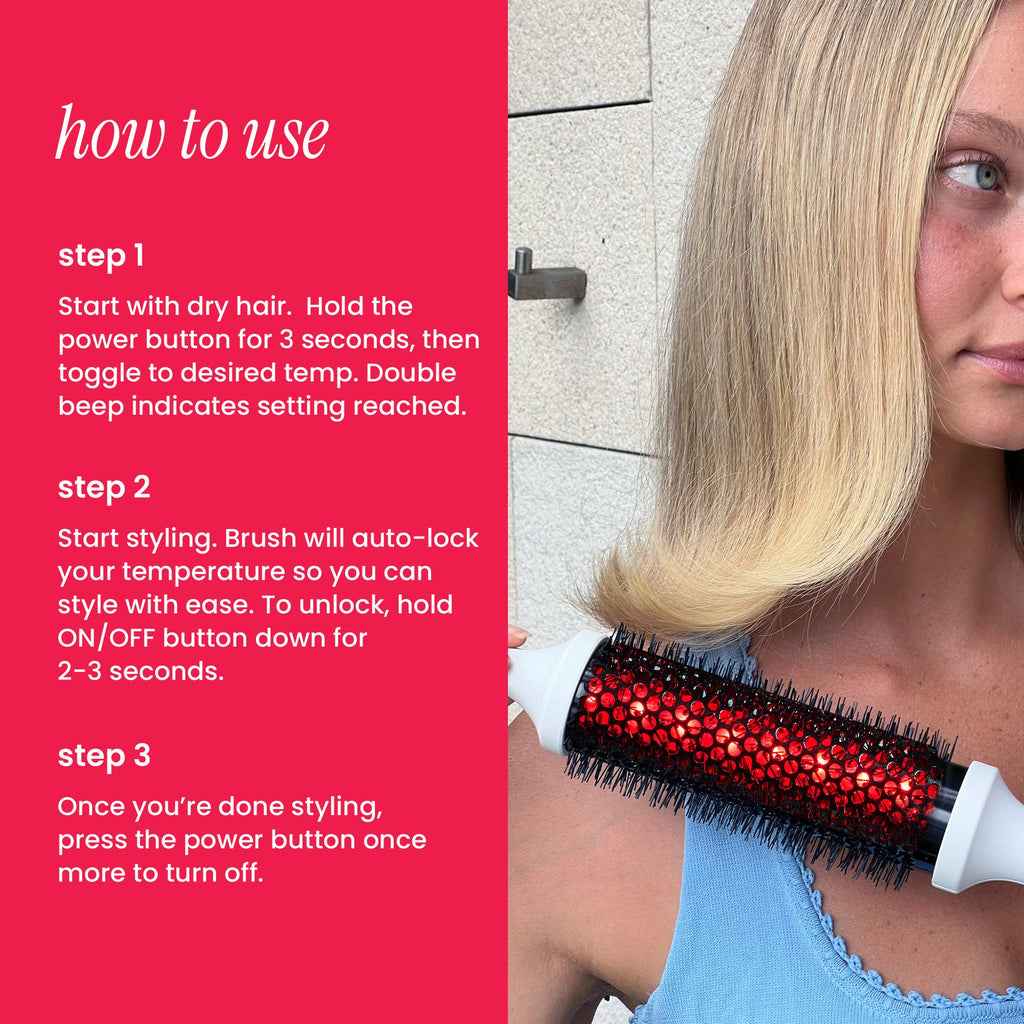 LONG BARREL INFRARED THERMAL BOUNCE BRUSH