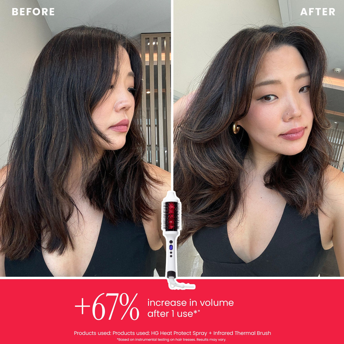 INFRARED THERMAL BOUNCE BRUSH